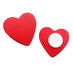 Caixa com cora&ccedil;&otilde;es